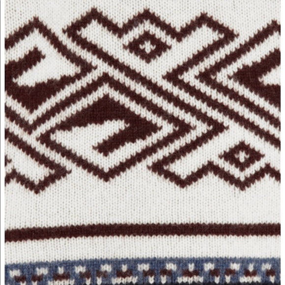 Ethnic Pattern Wool Sweater - Picture 8 of 8